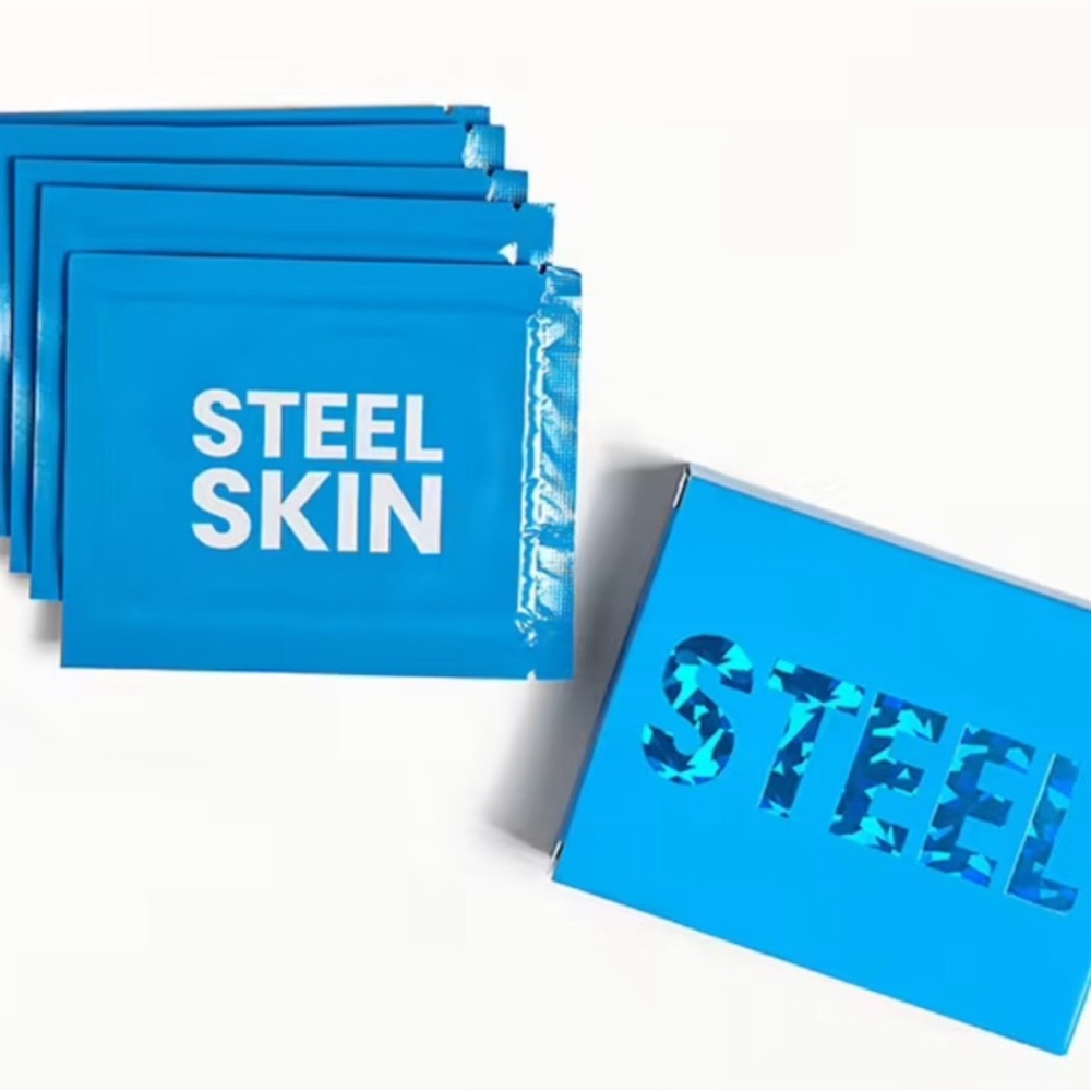 Steel Skin Renewal Eye Masks 5 Pack NIB